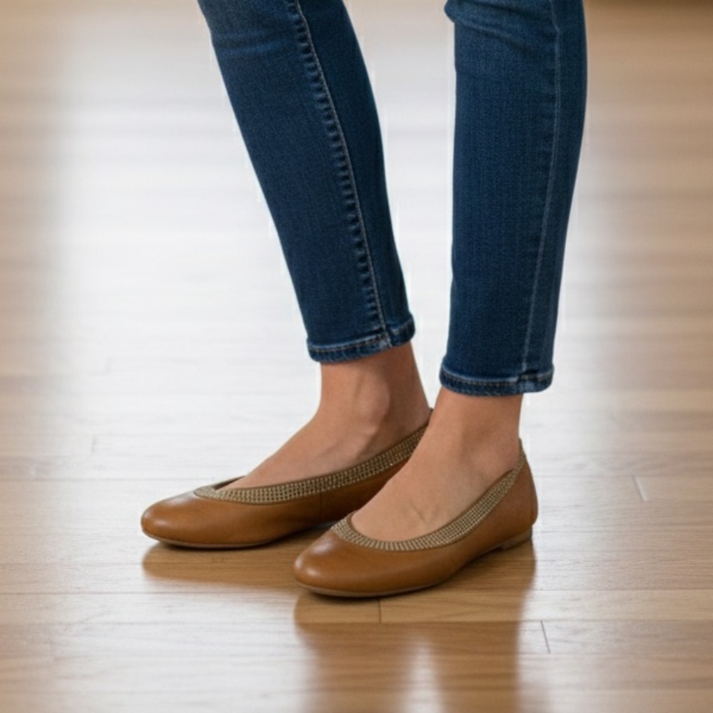Stuart Weitzman BeeBeeBaby Flex Flats